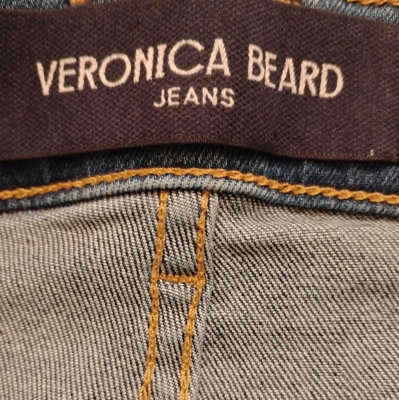 🆕 Veronica Beard Carson Ankle High Rise Flare Jeans, Size 25, NWT - Picture 10 of 16